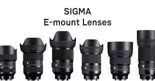 Sigma Lenses Made for Sony E-Mount